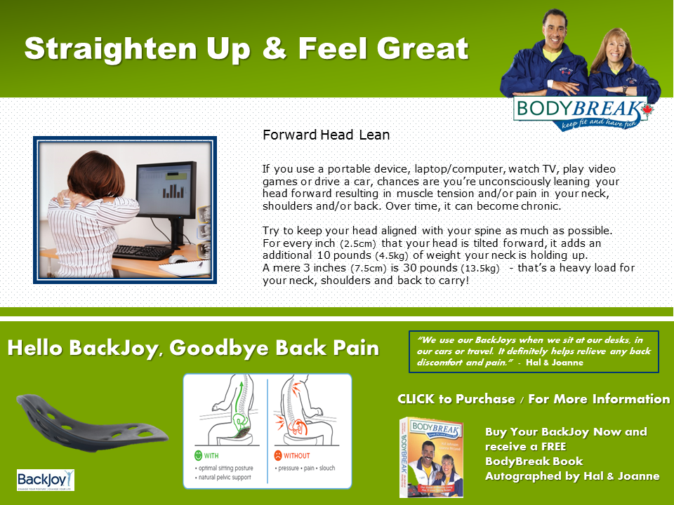 Straight Up & Fee Great BackJoy Ad